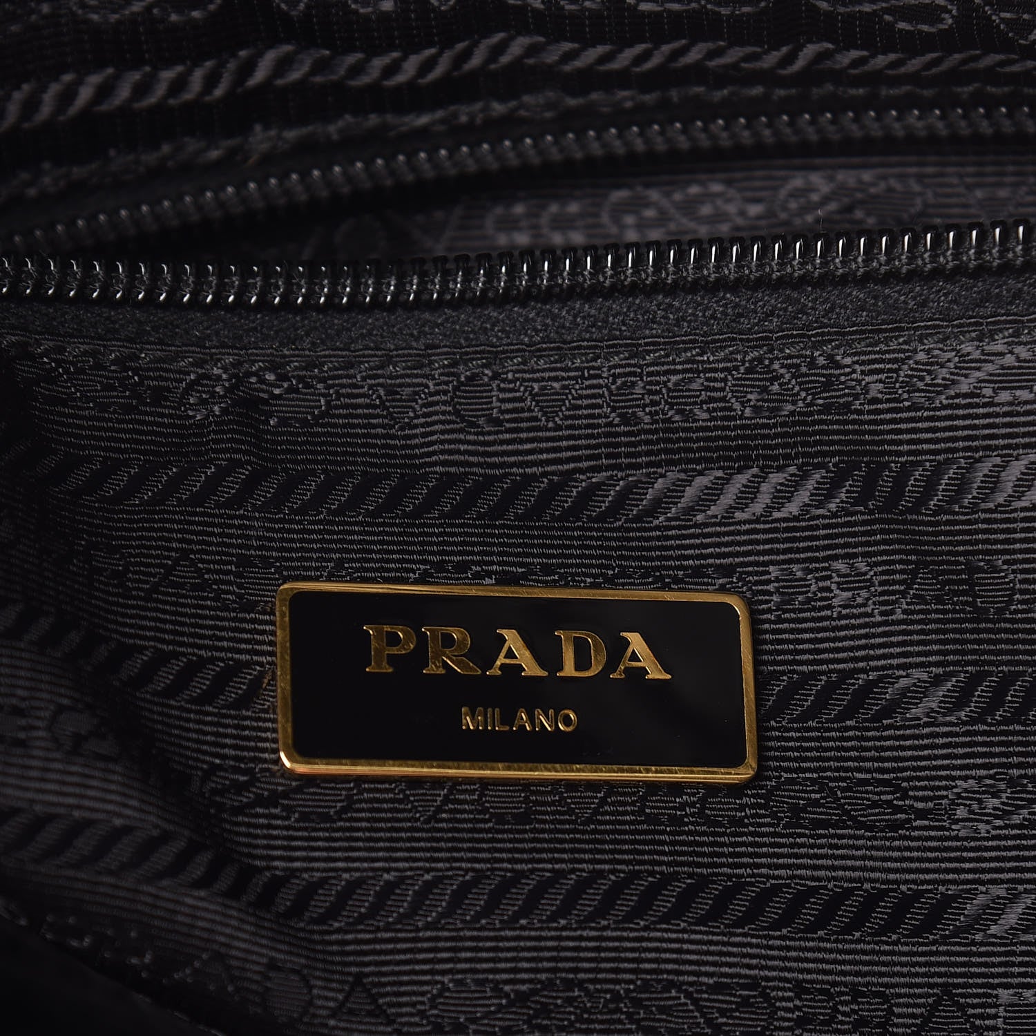 Prada Nylon Tessuto Impuntu Quilted Shopper Tote Ardesia 6 of 10