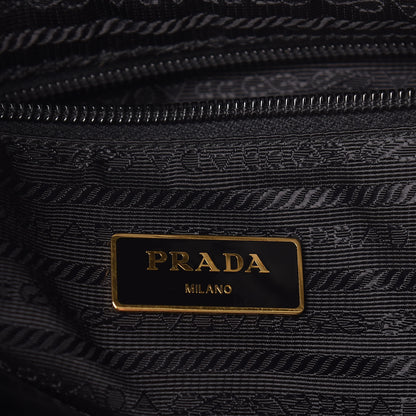 Prada Nylon Tessuto Impuntu Quilted Shopper Tote Ardesia 6 of 10