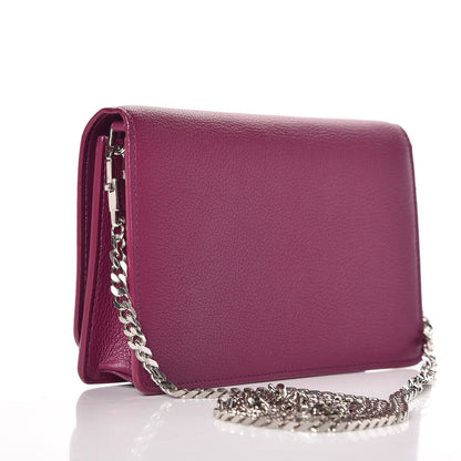 Givenchy Sugar Goatskin Pandora Chain Wallet Orchid Purple 3 of 9