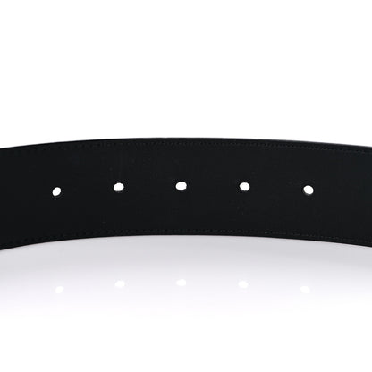 Gucci Moon Calfskin Pearl Double G 40mm Belt 85 34 Black Cream 4 of 4