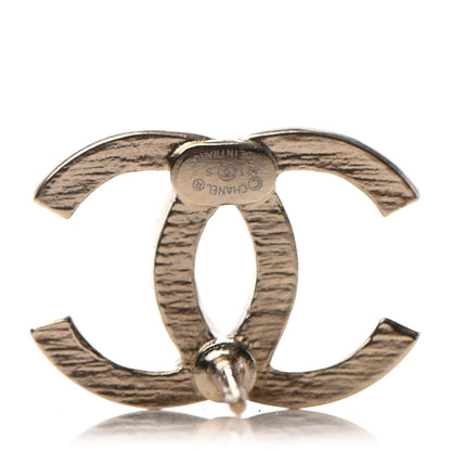 Chanel Crystal CC No 5 Earrings Gold 4 of 4