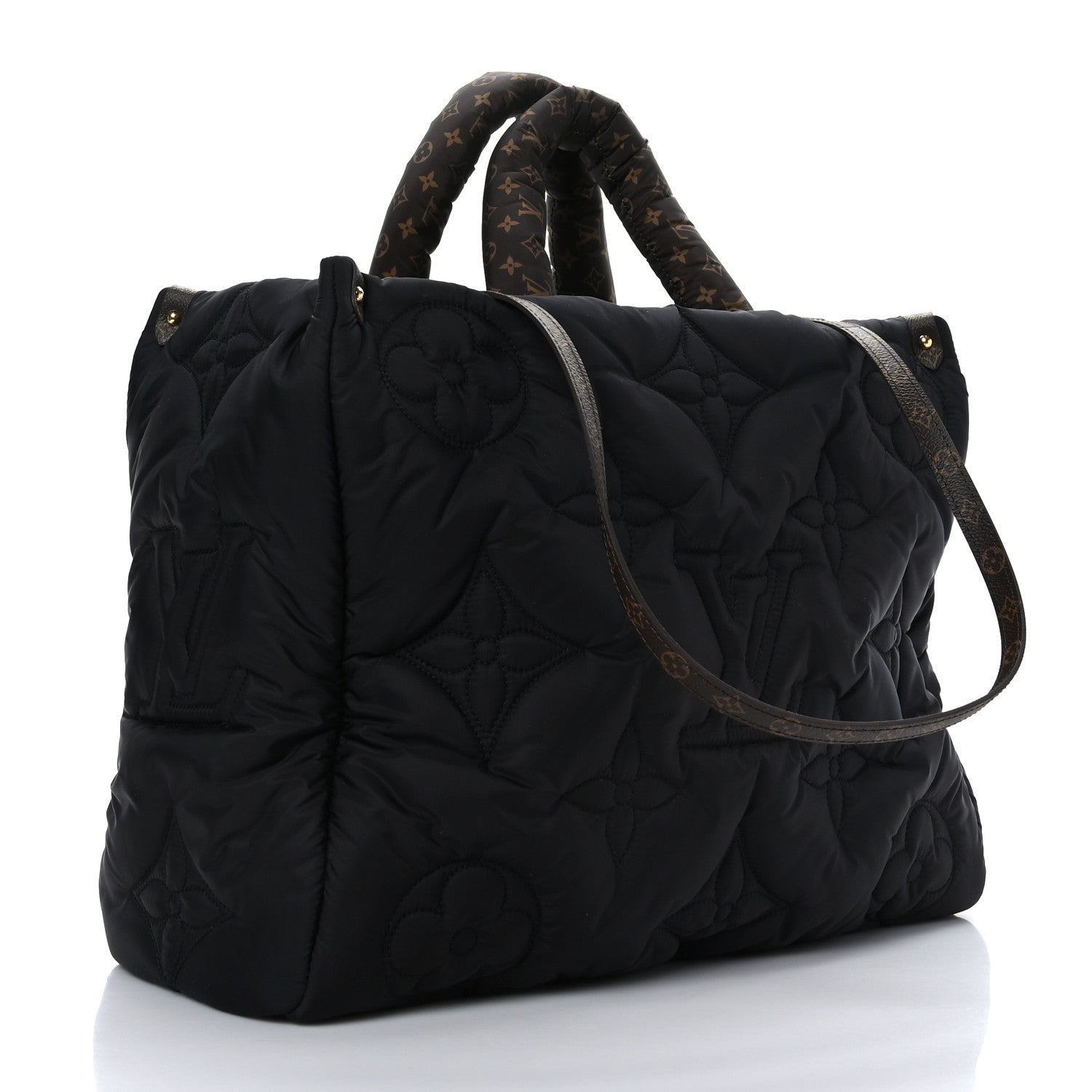 Louis Vuitton Econyl Monogram Pillow Giant Onthego GM Black 2 of 8