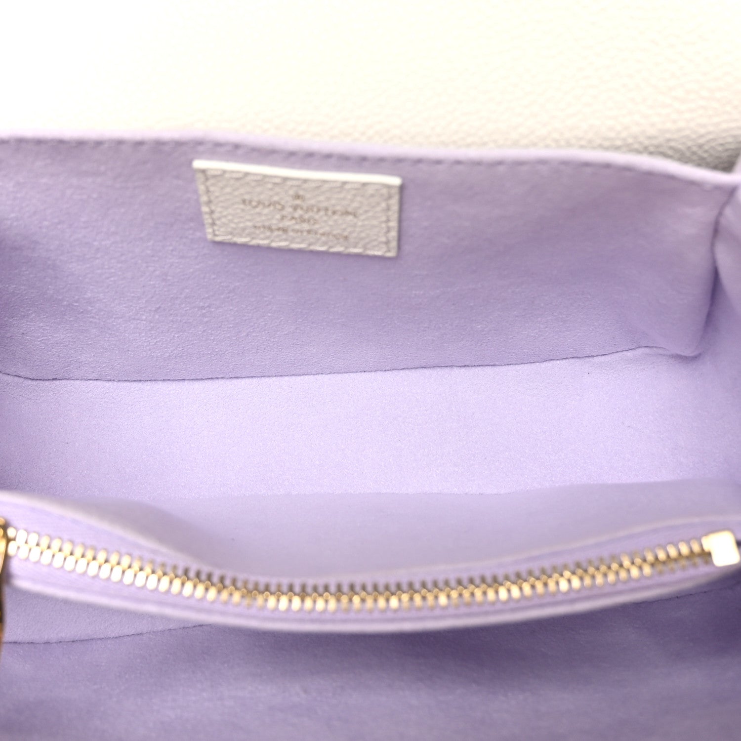Louis Vuitton Empreinte Monogram Giant Pochette Metis East West Latte Bubble Tea 5 of 11