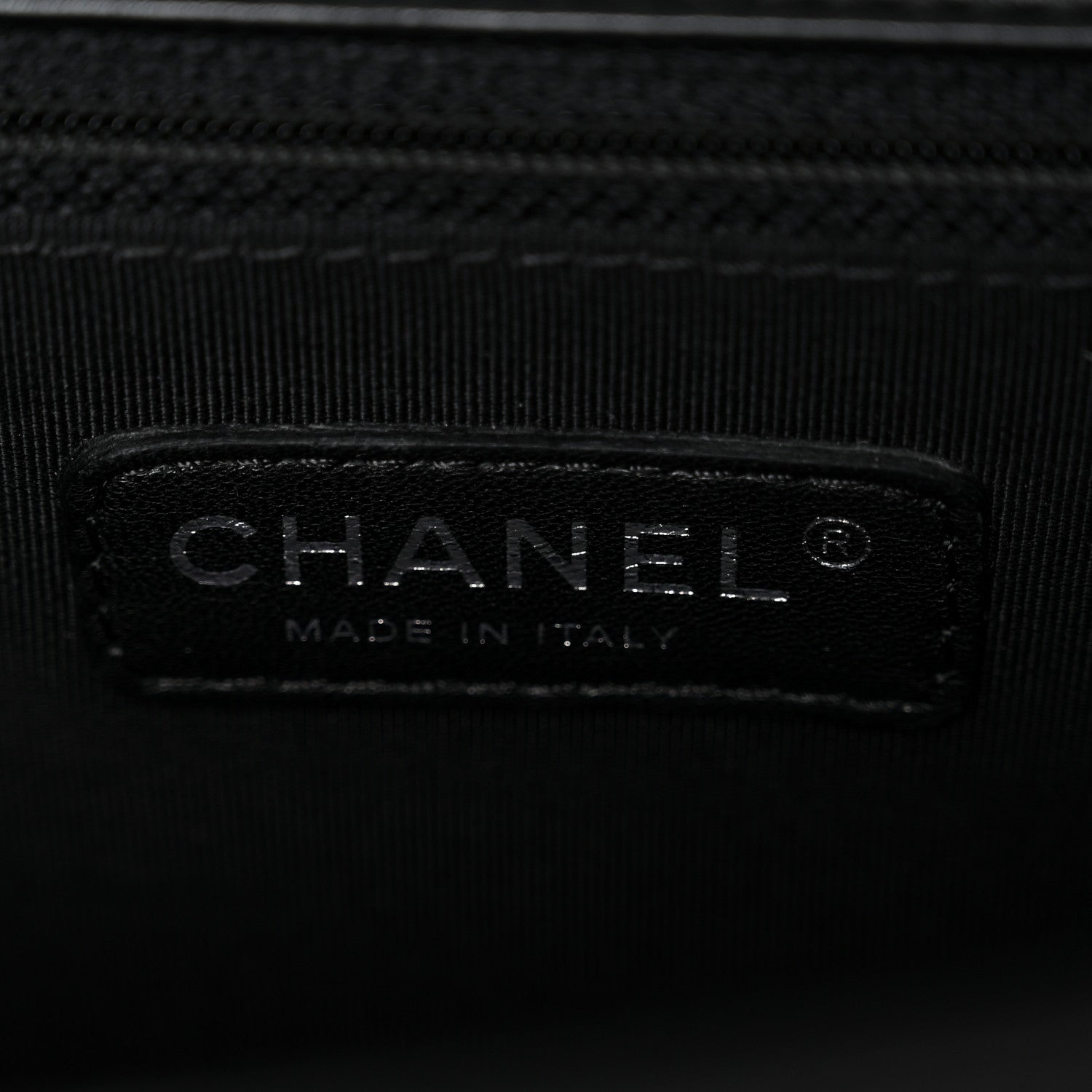 Chanel Calfskin Quilted Medium Boy Flap Black 6 of 13