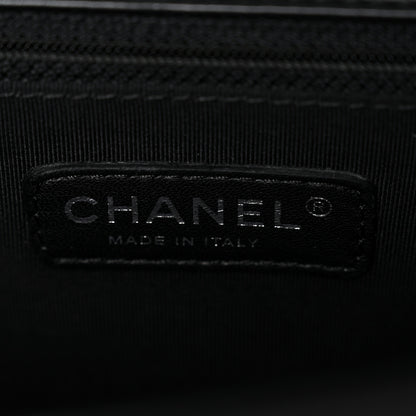 Chanel Calfskin Quilted Medium Boy Flap Black 6 of 13