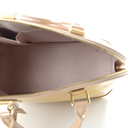 Louis Vuitton Vernis Alma PM Blanc Corail 5 of 11