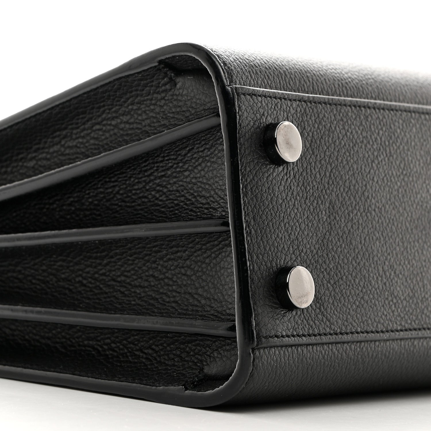 Saint Laurent Grained Calfskin Nano Sac De Jour Black 9 of 10