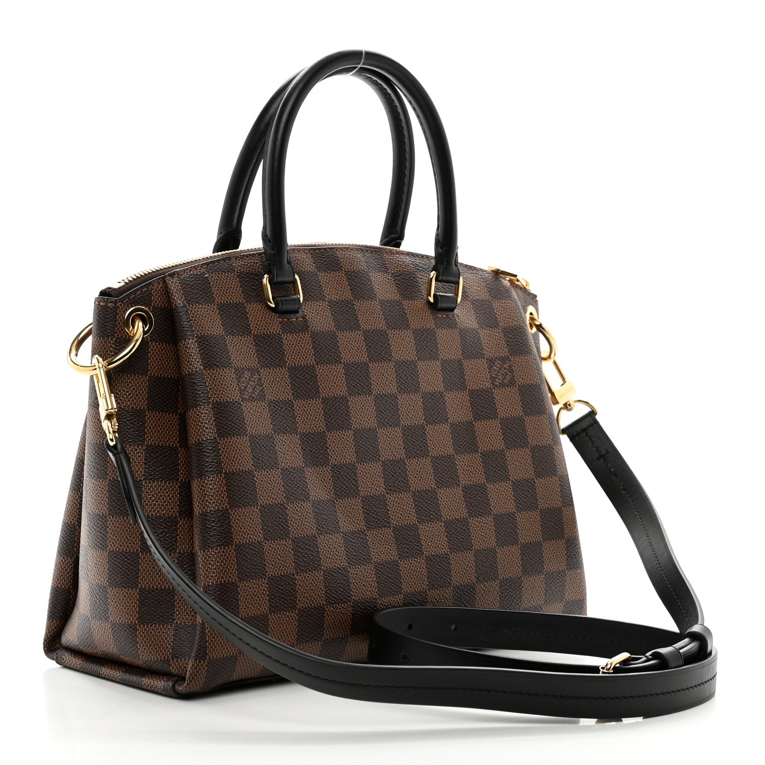 Louis Vuitton Damier Ebene Odeon Tote PM Black 3 of 10