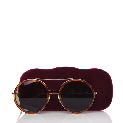 Gucci Round Sunglasses GG0061S Tortoise 8 of 8