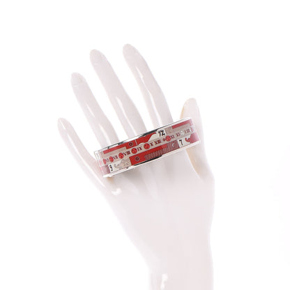 Hermes Enamel Printed Zodiac Wide Bracelet 70 2 of 6