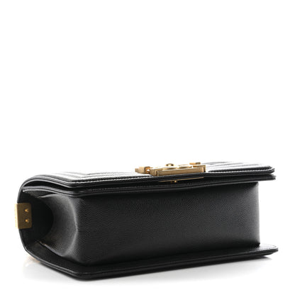 Chanel Caviar Quilted Small Boy Flap Black 5 of 11