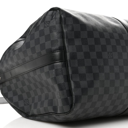 Louis Vuitton Damier Graphite Keepall Bandouliere 55 8 of 11