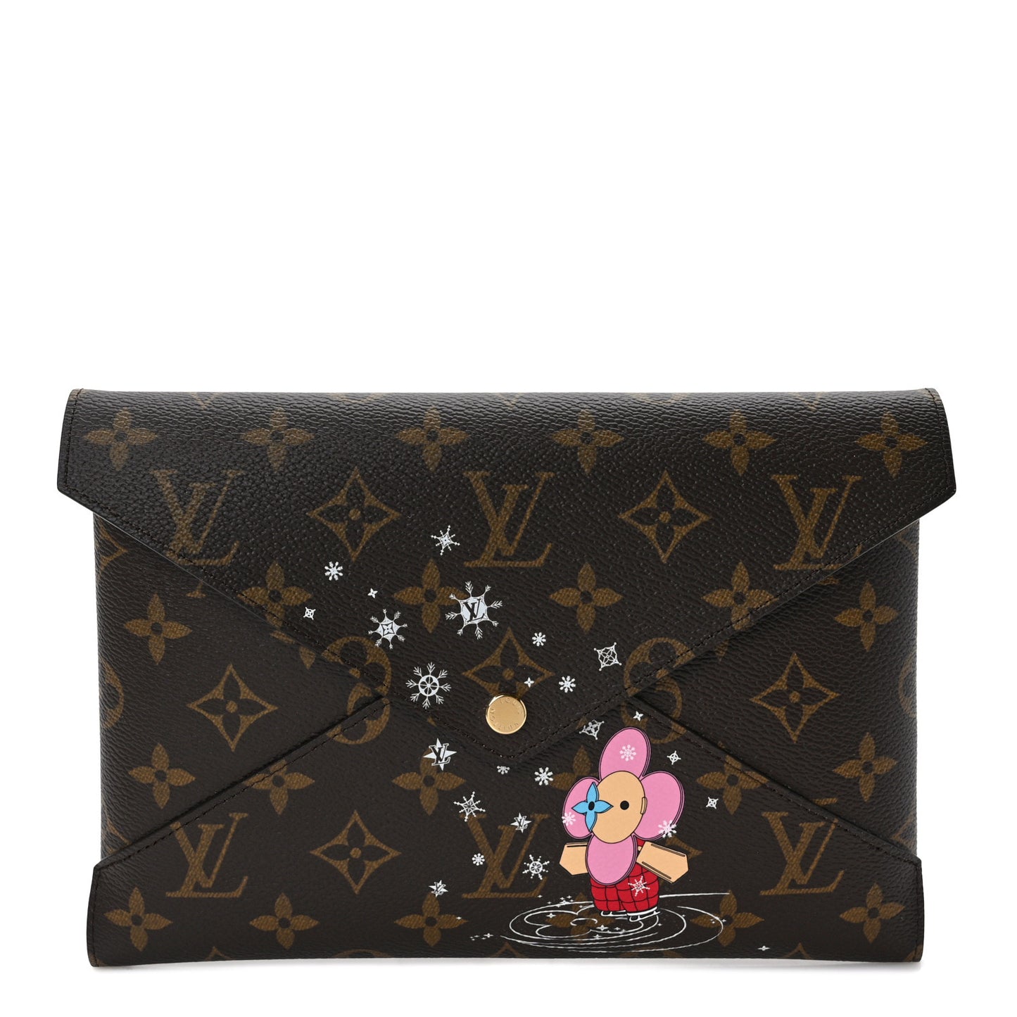 Monogram 2023 Christmas Animation Large Kirigami Pochette