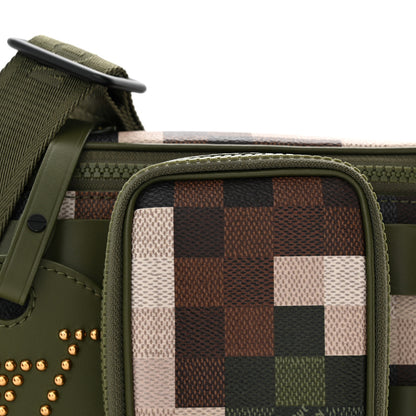 Louis Vuitton Damoflage LV Trail Wearable Wallet Green 7 of 9