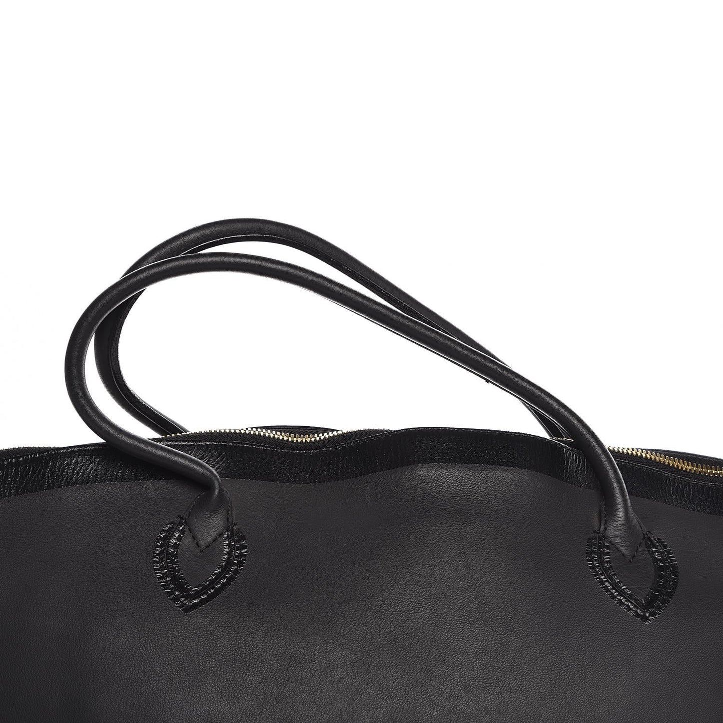 Cuir Obsession Lockit East West Black