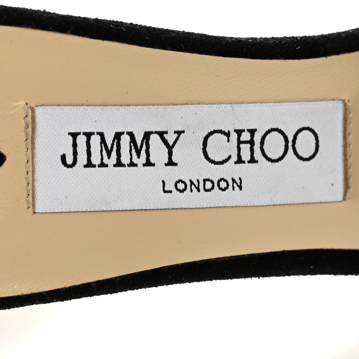 Jimmy Choo Suede Crystal Saeda 100 Pumps 39.5 Black 8 of 9