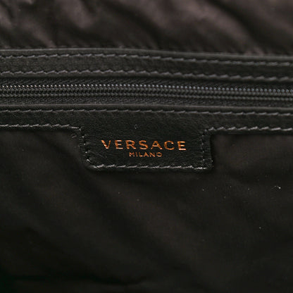 Versace Nylon Medusa Print Tote Black 6 of 12