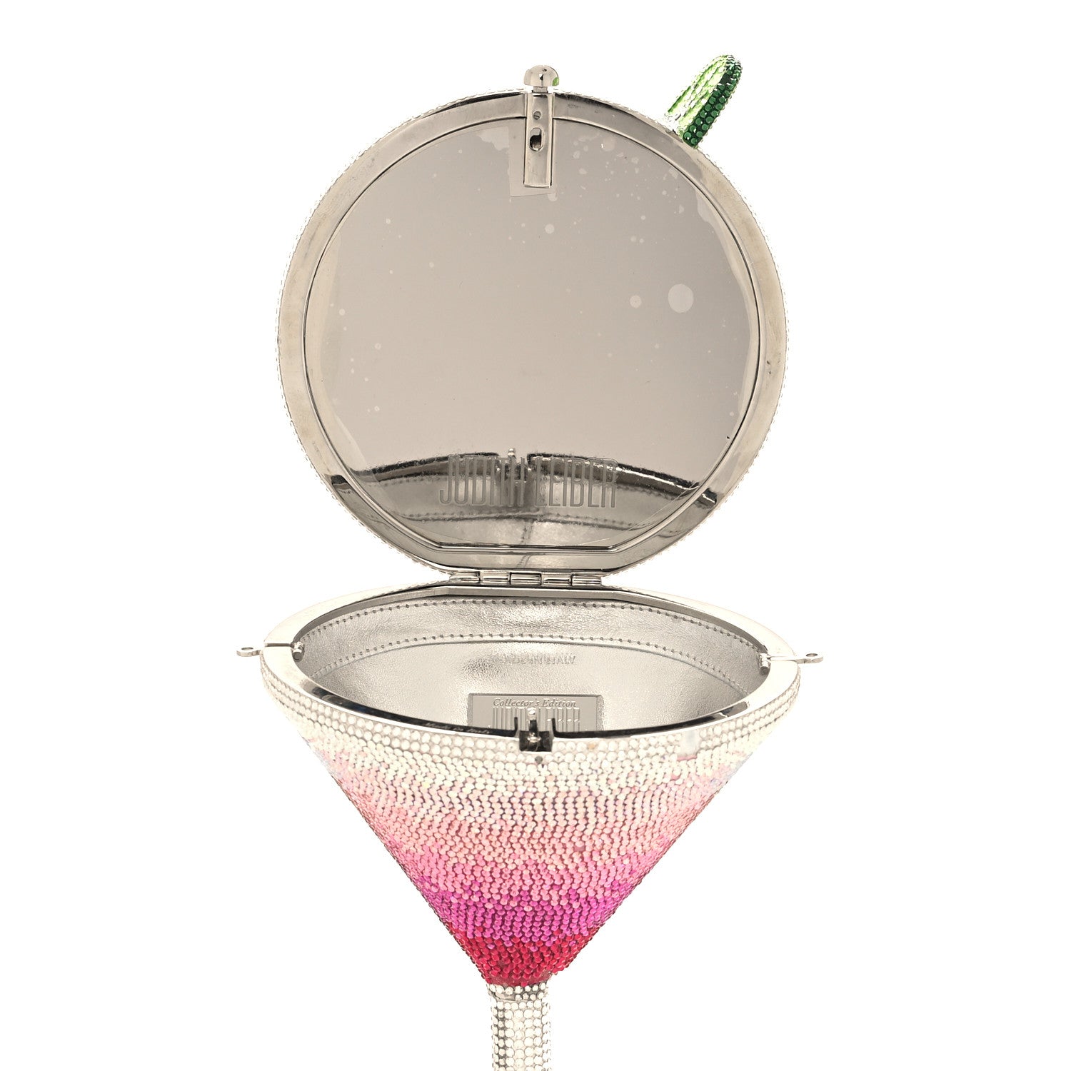 Judith Leiber Crystal Cosmopolitan Minaudiere Clutch Multicolor 7 of 19