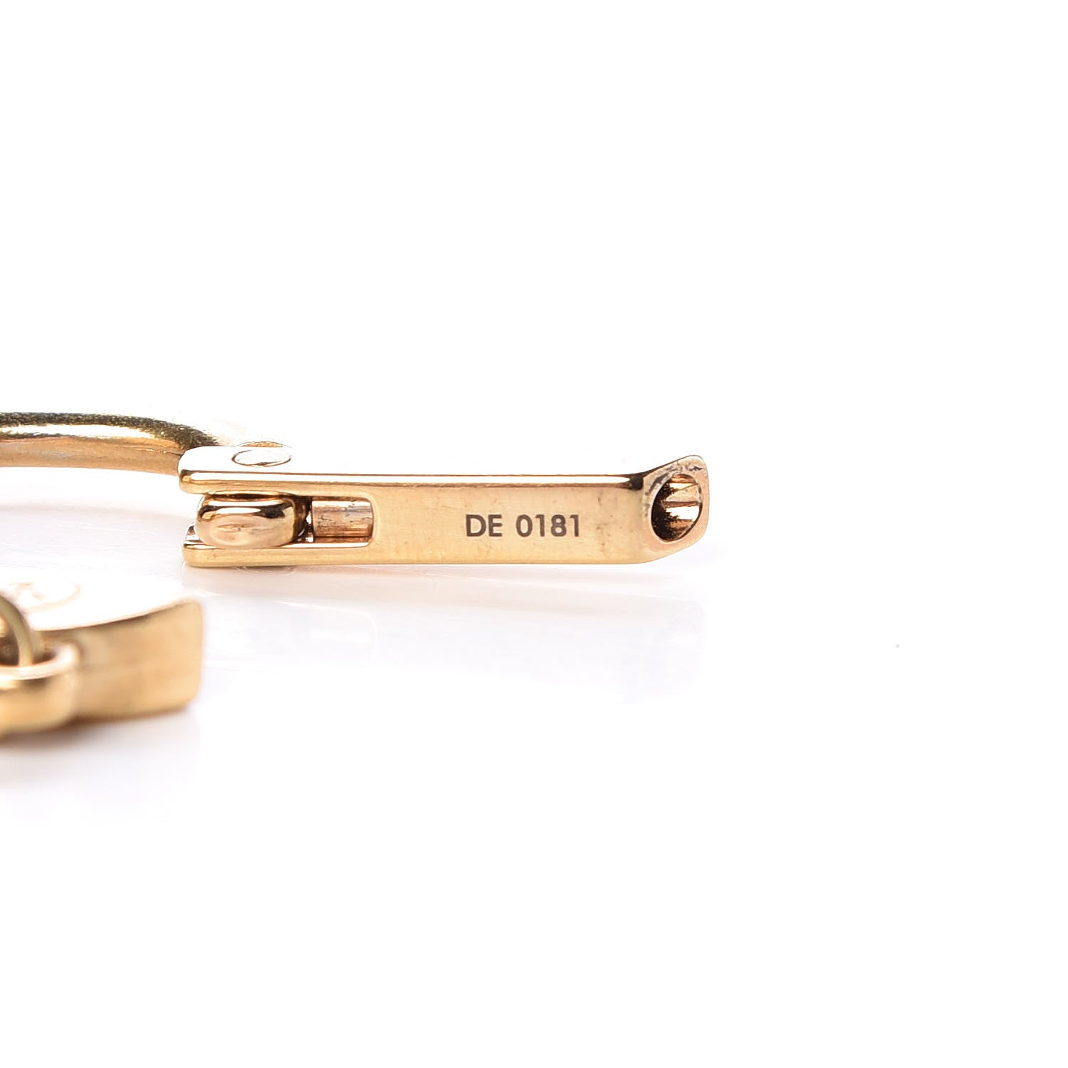 Louis Vuitton Trunk Bag Charm Gold 3 of 4