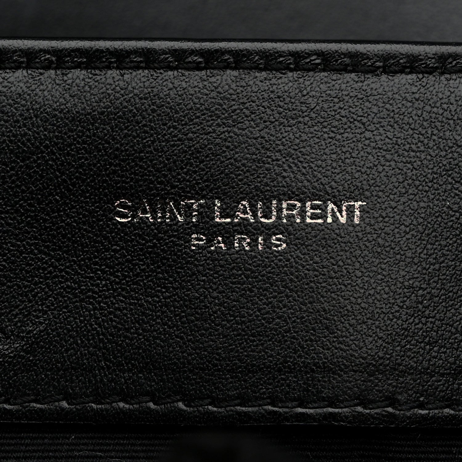 Saint Laurent Calfskin Y Quilted Monogram Monochrome Medium Loulou Chain Satchel Black 7 of 14