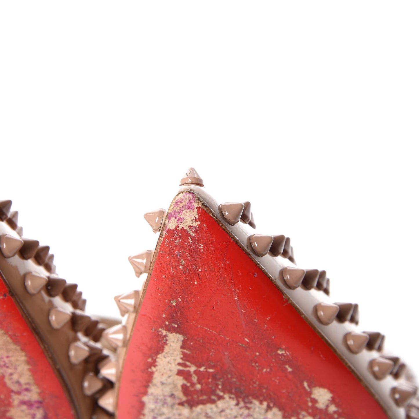 Patent Pigalle Spikes 120 Pumps 41.5 Nude