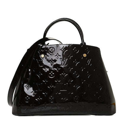 Louis Vuitton Vernis Montaigne MM Amarante 1 of 13