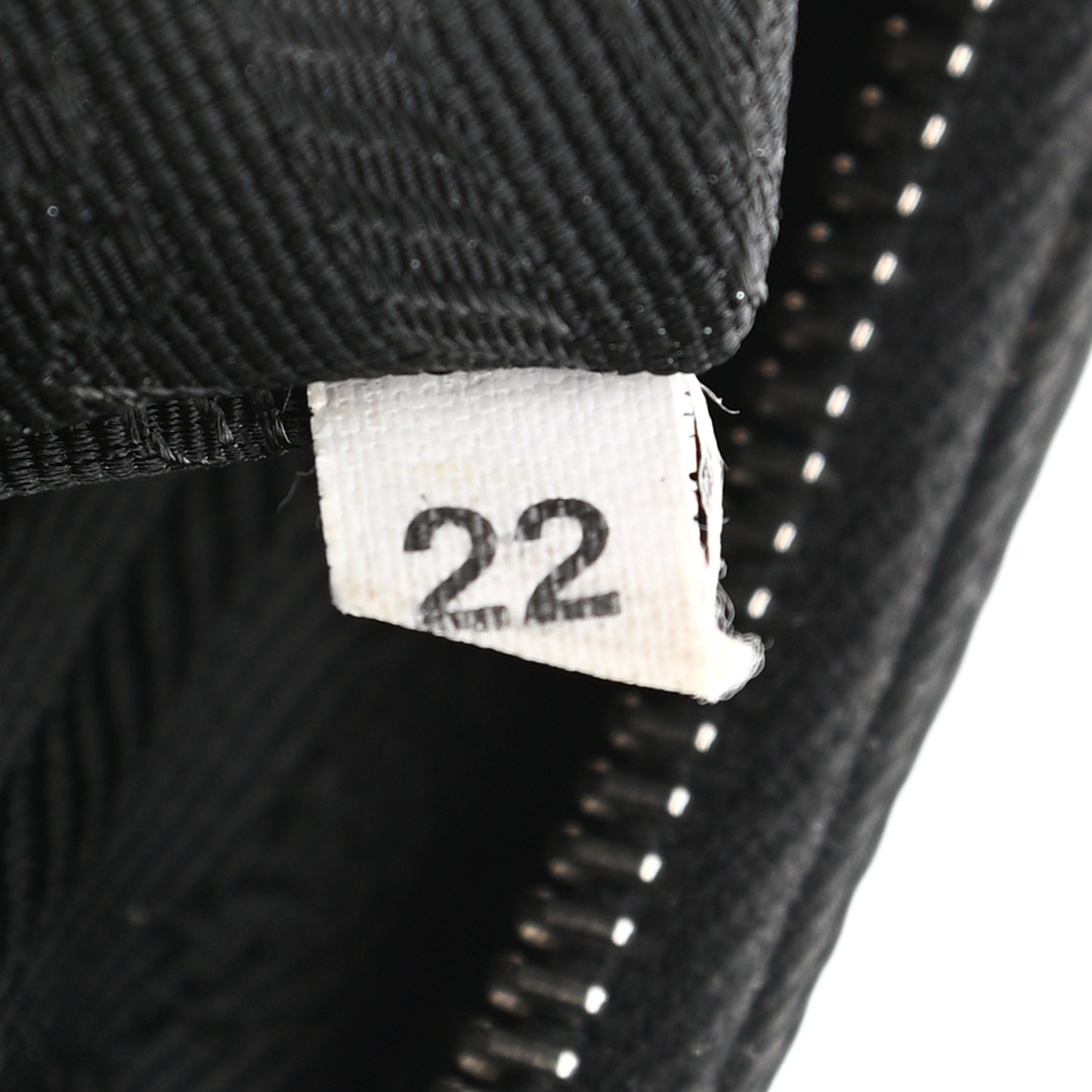 Tessuto Nylon Soft Calf Shoulder Bag Black