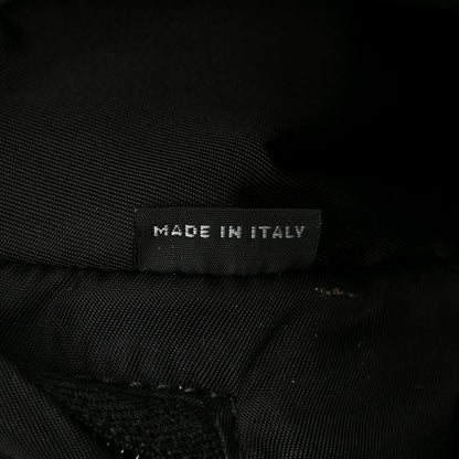 Prada Tessuto Nylon Soft Padded Belt Bag Black 7 of 14