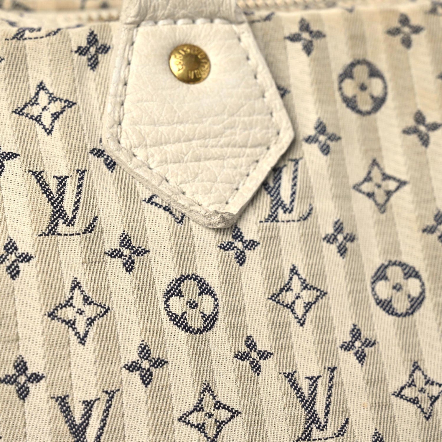 Louis Vuitton Mini Lin Croisette Speedy 30 Blue 20 of 30