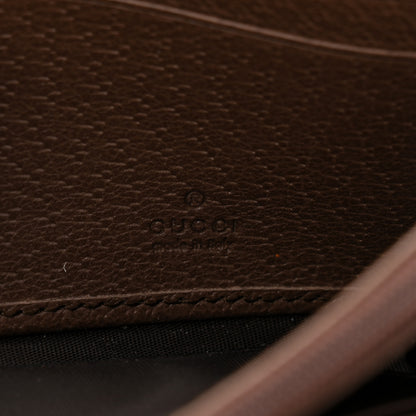 Gucci GG Supreme Monogram Web Ophidia Continental Wallet Brown 6 of 9