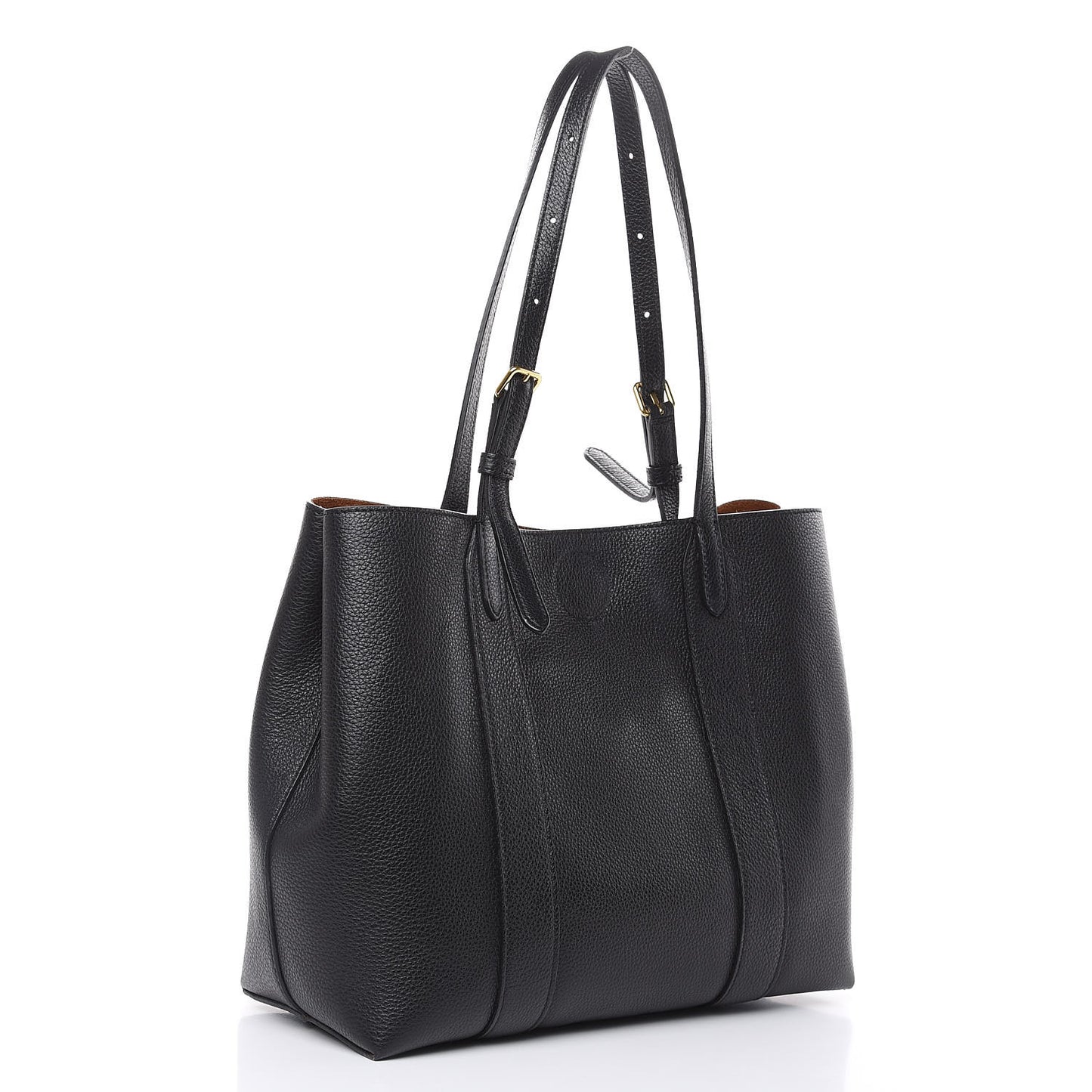 Small Classic Grain Bayswater Tote Black