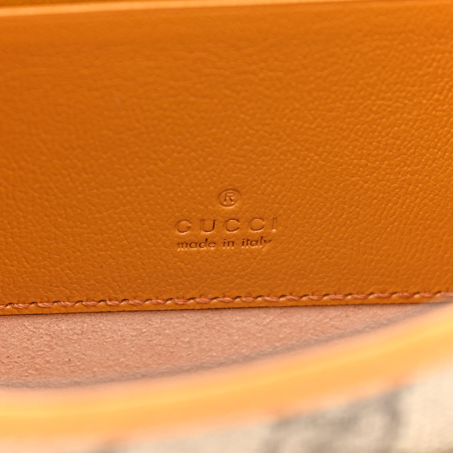 Gucci GG Supreme Monogram New Sakai Calfskin Mini Padlock Top Handle Shoulder Bag Beige Ebony Mystic White Sun Oil 6 of 9