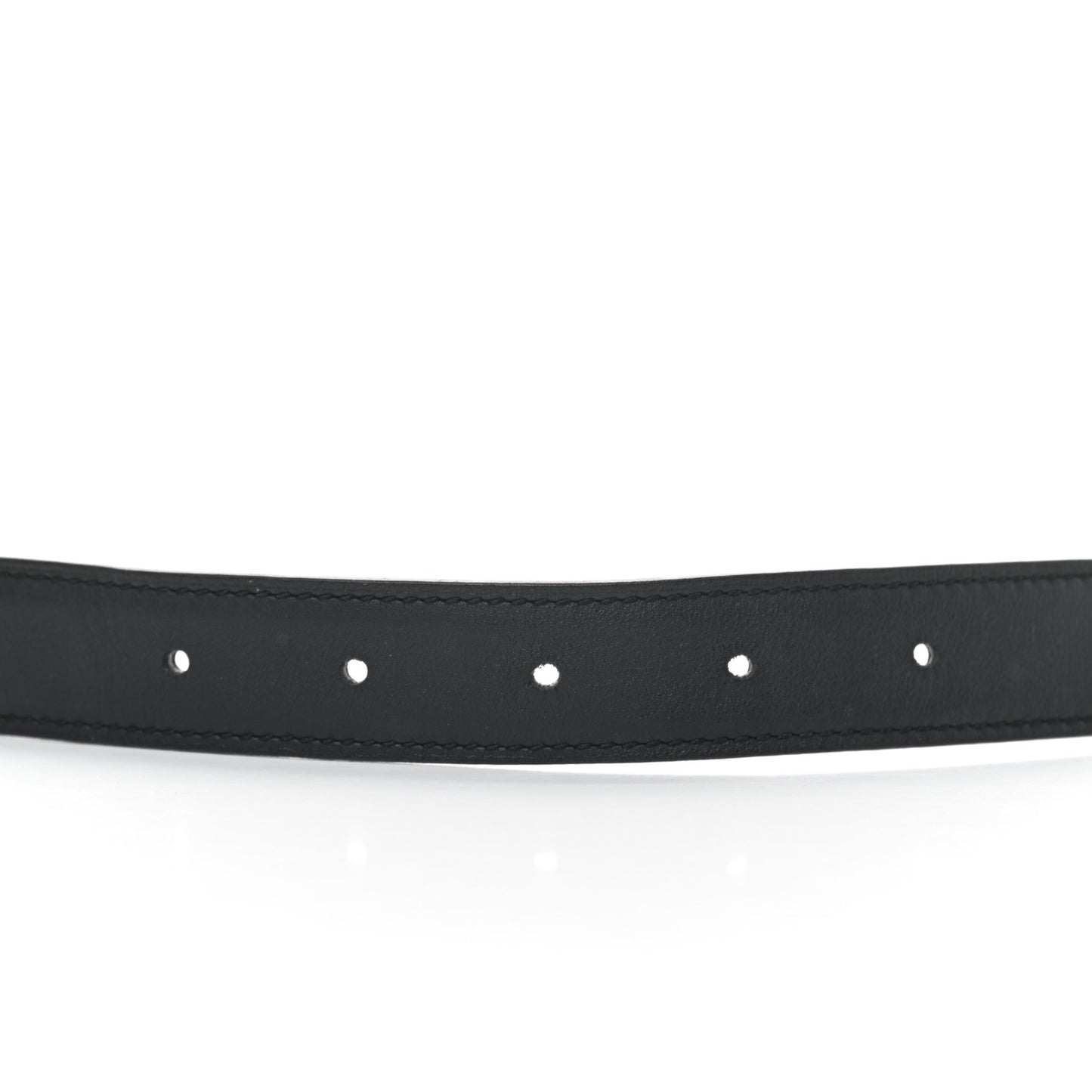 Swift Epsom 24mm H Belt 75 Black Etoupe