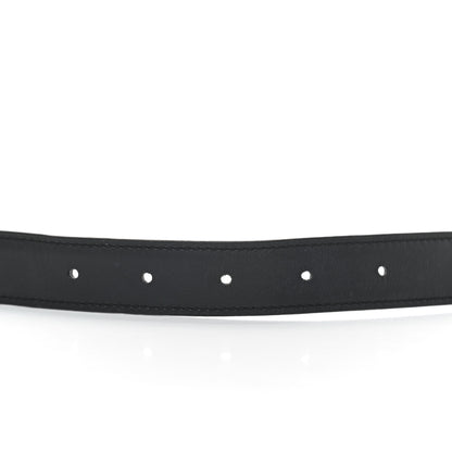 Hermes Swift Epsom 24mm H Belt 75 Black Etoupe 5 of 5