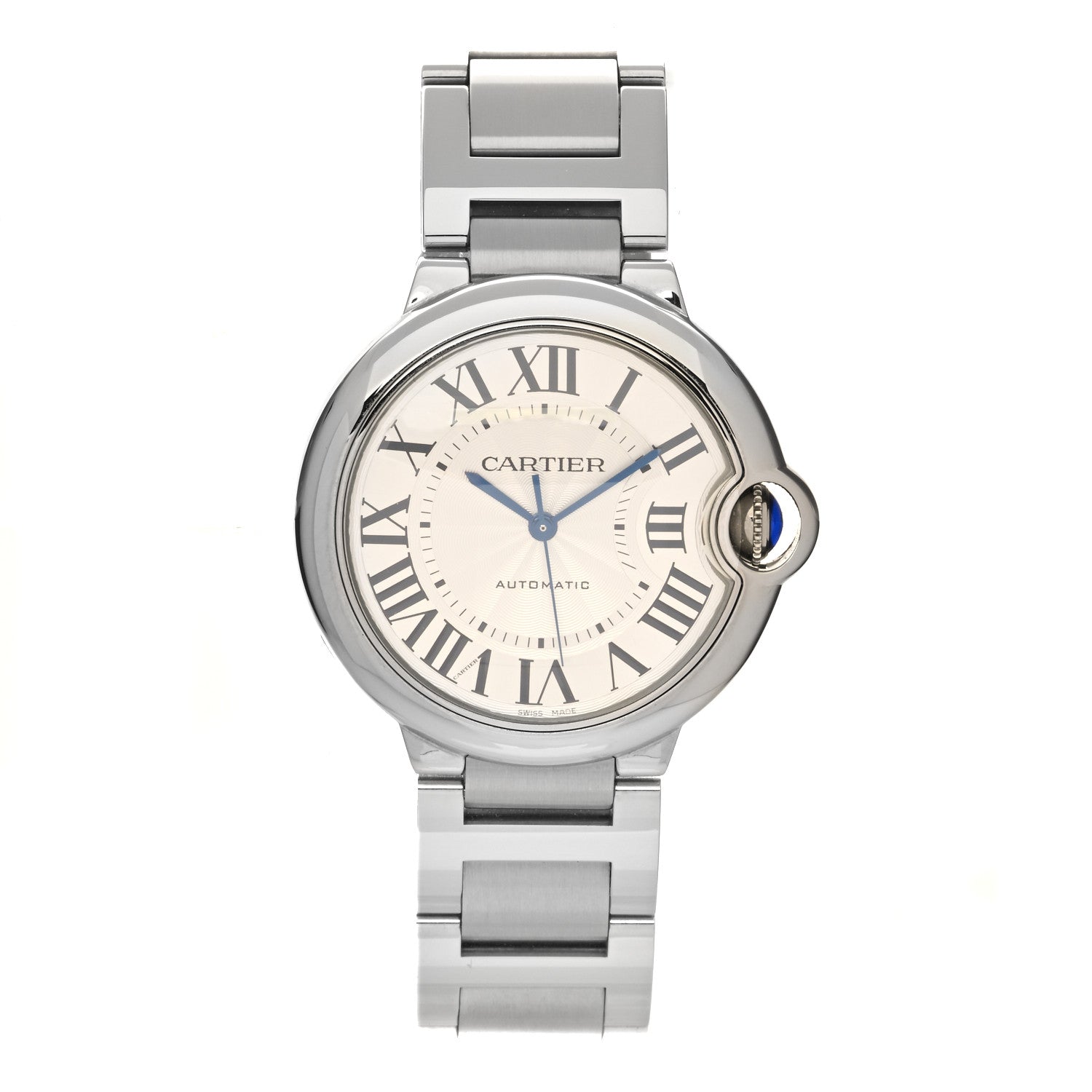 Cartier Stainless Steel 36mm Ballon Bleu De Cartier Automatic Watch 1 of 5