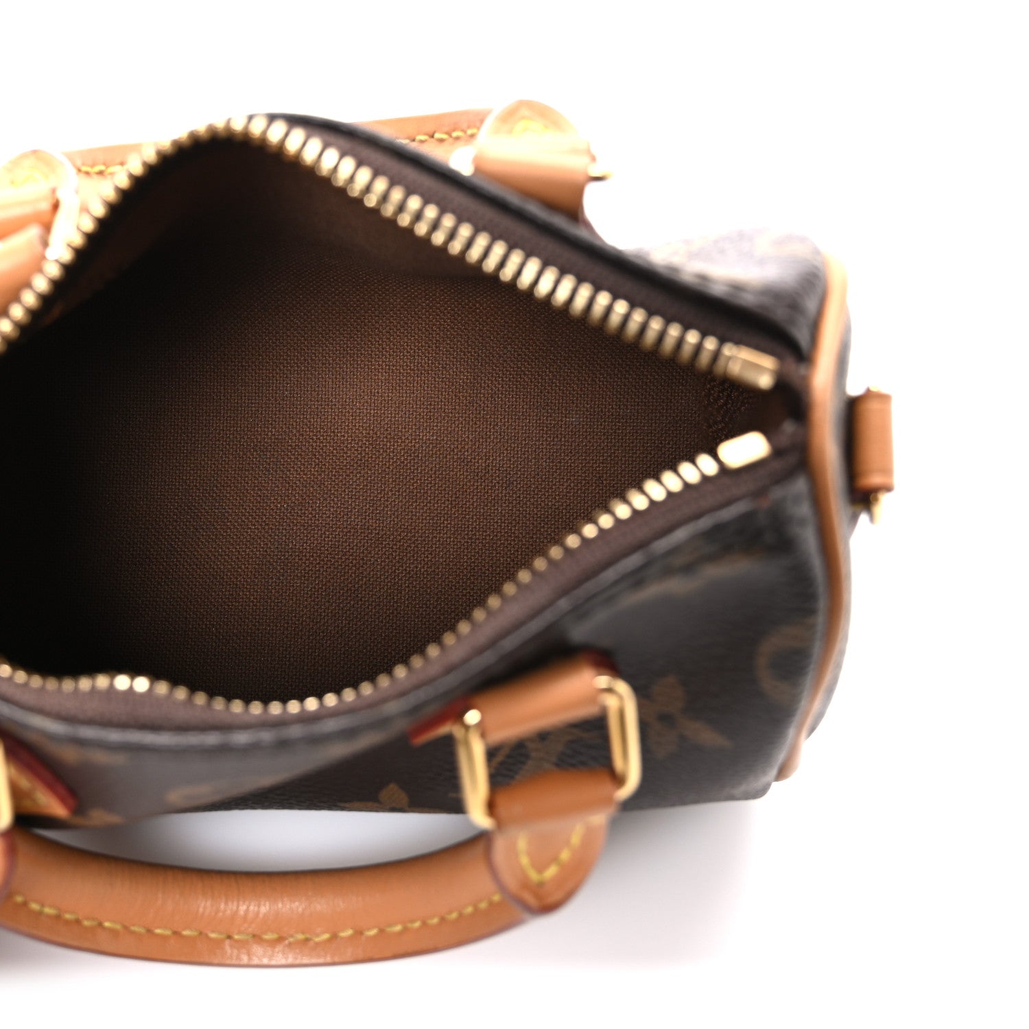 Louis Vuitton Monogram Nano Speedy Bandouliere 5 of 11