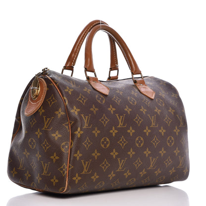 Louis Vuitton Monogram French Company Speedy 30 3 of 23