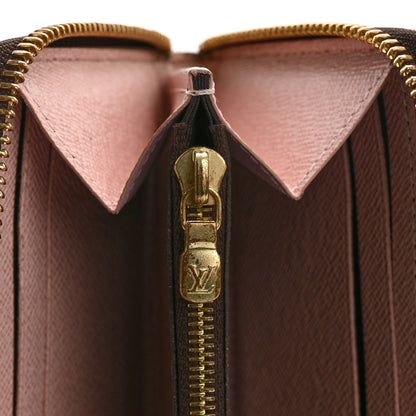 Louis Vuitton Monogram Clemence Wallet Rose Ballerine 7 of 12
