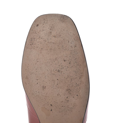 Gucci Calfskin Horsebit Loafers 39.5 Soft Pink 10 of 12