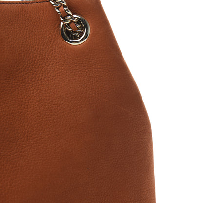 Gucci Vitello Range Medium Soho Chain Shoulder Bag Old Whisky 11 of 12