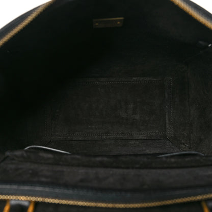 Celine Grained Calfskin Micro Belt Bag Black 5 of 8