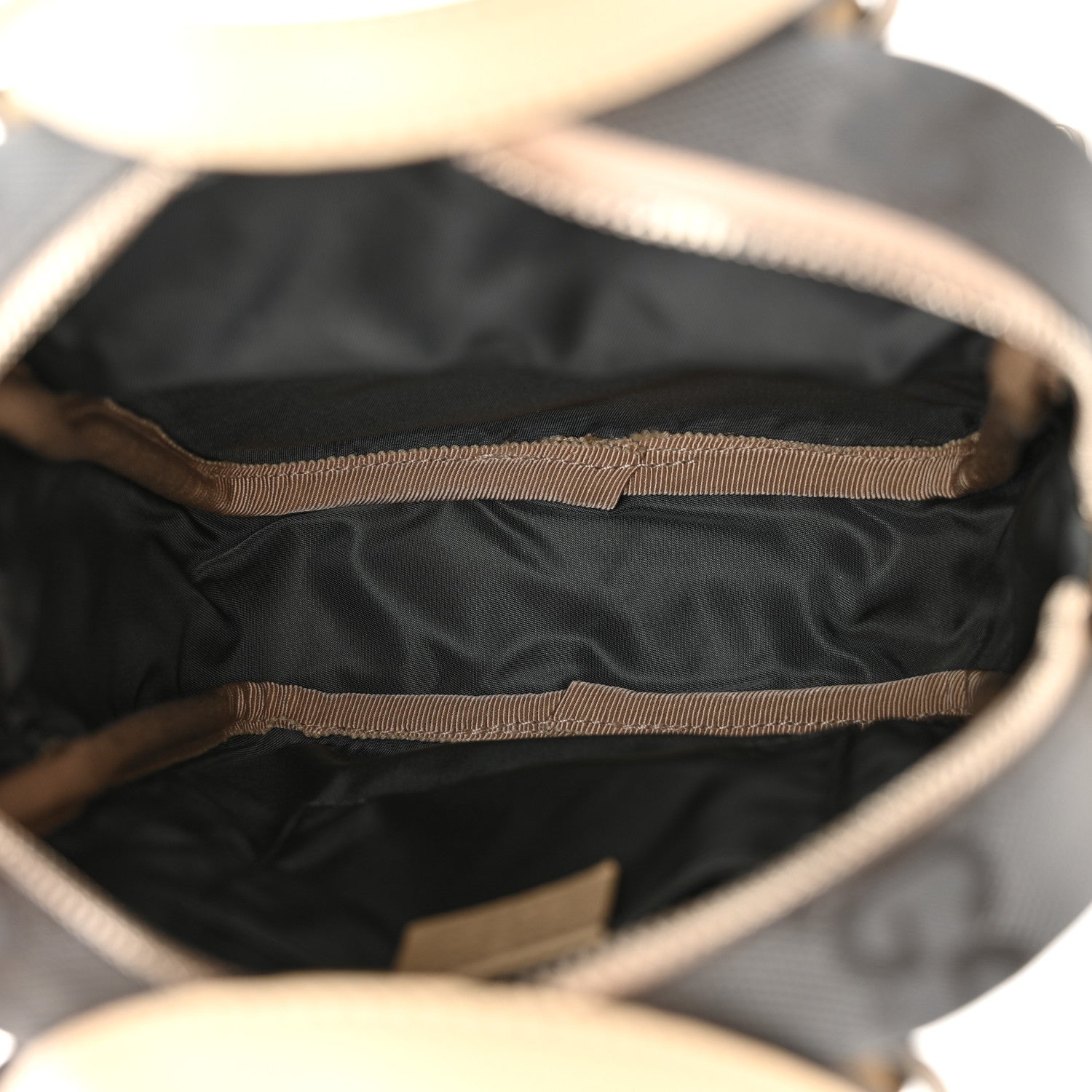 Gucci Econyl Nylon Monogram Off The Grid Shoulder Bag Graphite Grey New Plaster 6 of 10