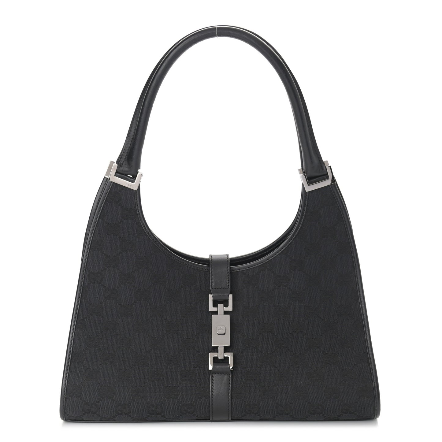 Monogram Small Bardot Black
