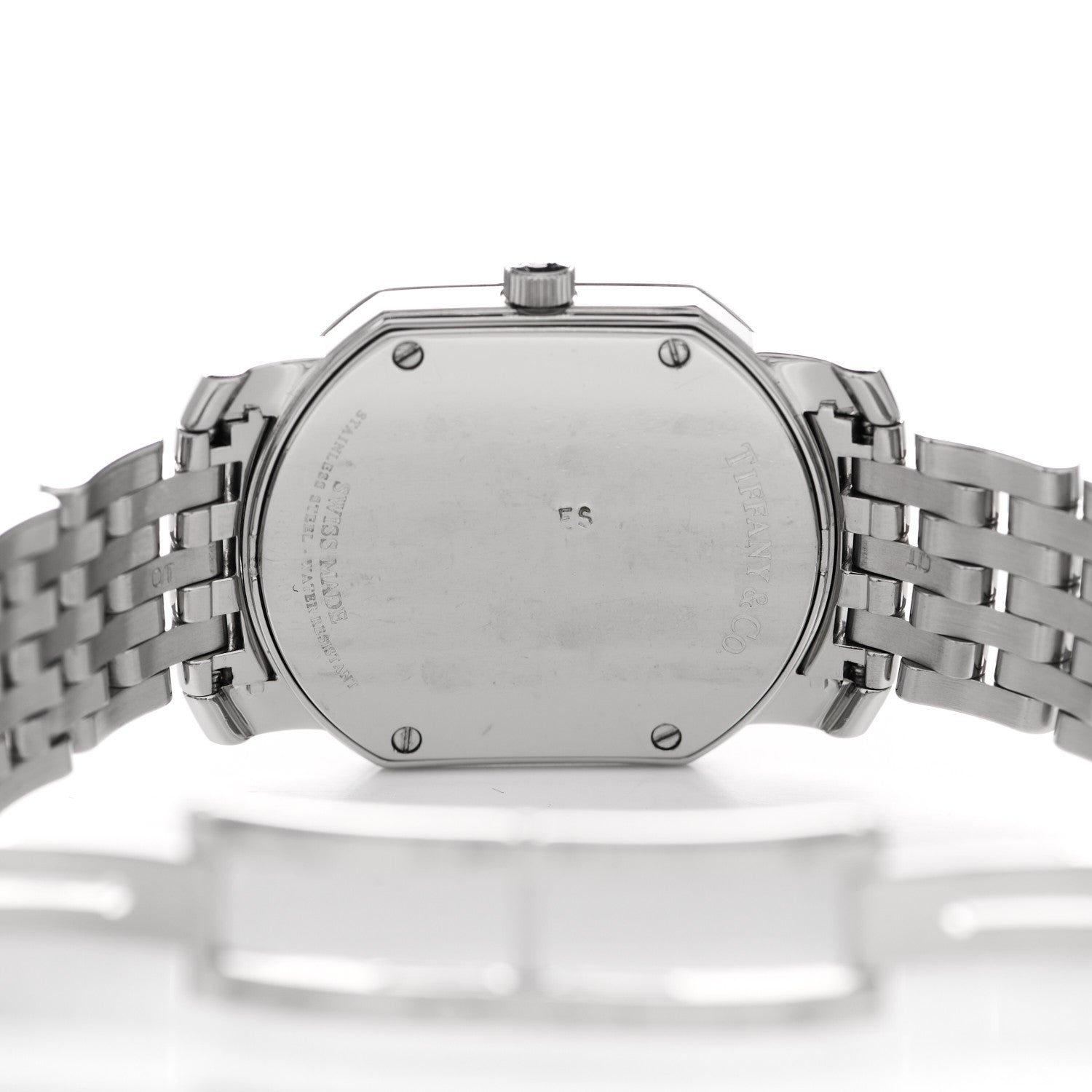 Tiffany Stainless Steel 32mm Mark Coupe Resonator Quartz Watch 4 of 4