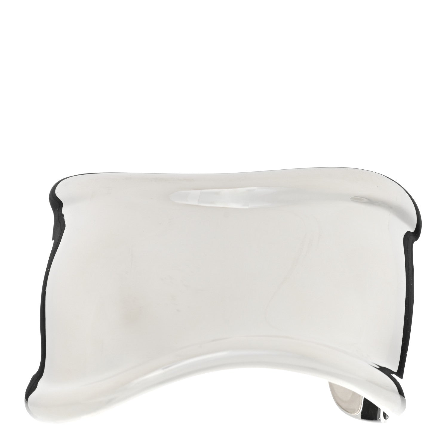 Tiffany Sterling Silver Small Elsa Peretti Right Wrist Bone Cuff Bracelet 1 of 3