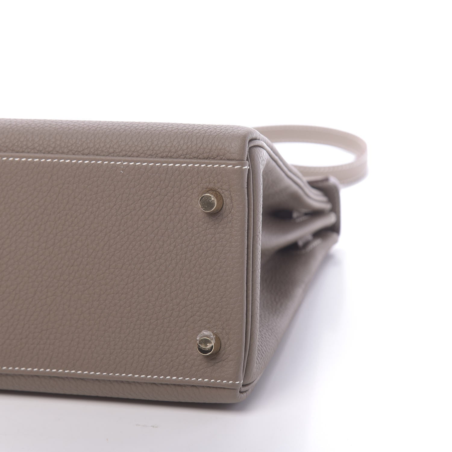 Hermes Togo Kelly Retourne 32 Etoupe 9 of 12