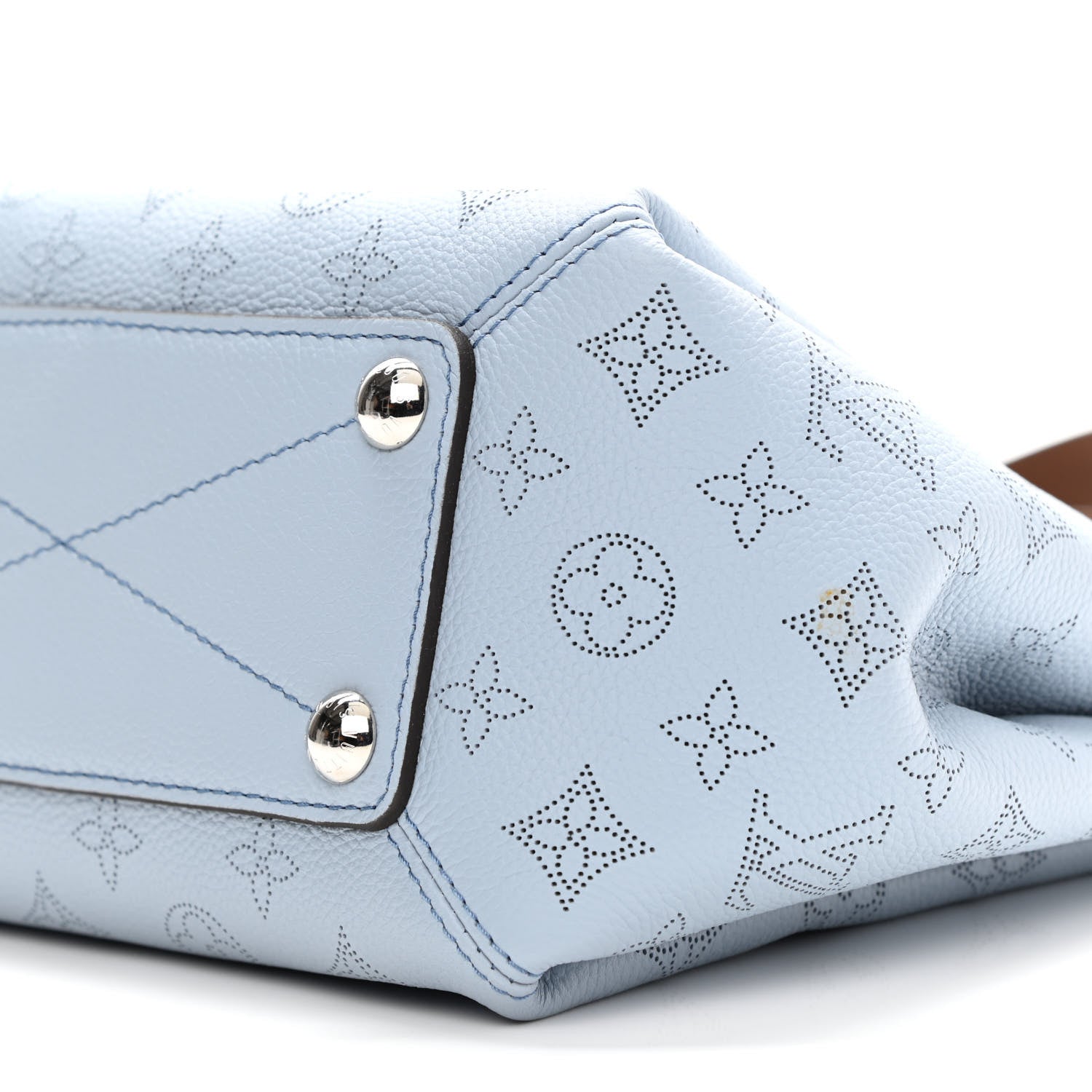 Louis Vuitton Mahina Babylone Chain BB Blue Horizon Pumpkin 9 of 12