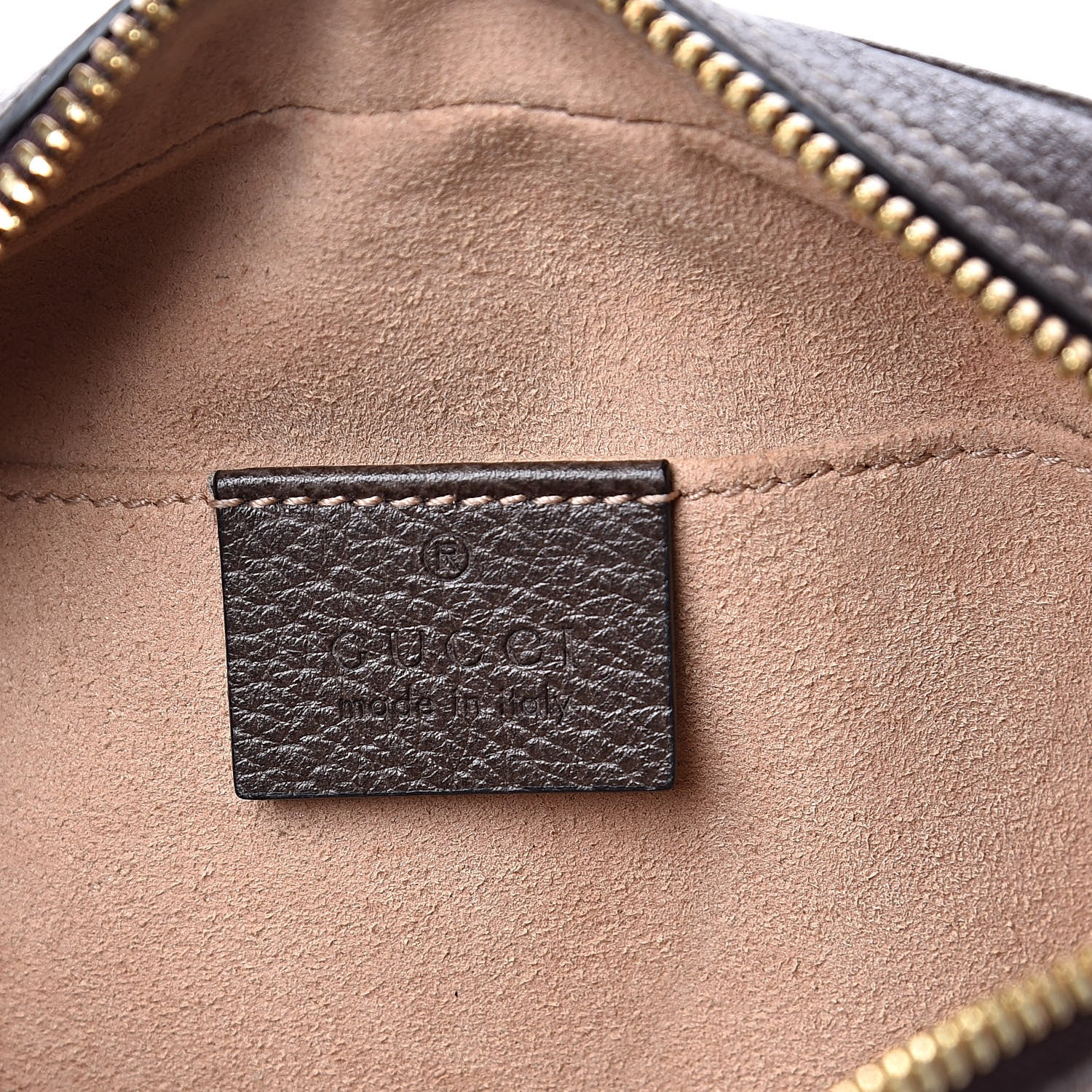 Gucci GG Supreme Monogram Web Small Ophidia Belt Bag 95 38 Dark Brown 6 of 11