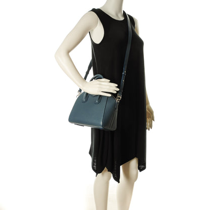 Givenchy Sugar Grained Goatskin Mini Antigona Mineral Blue 2 of 7