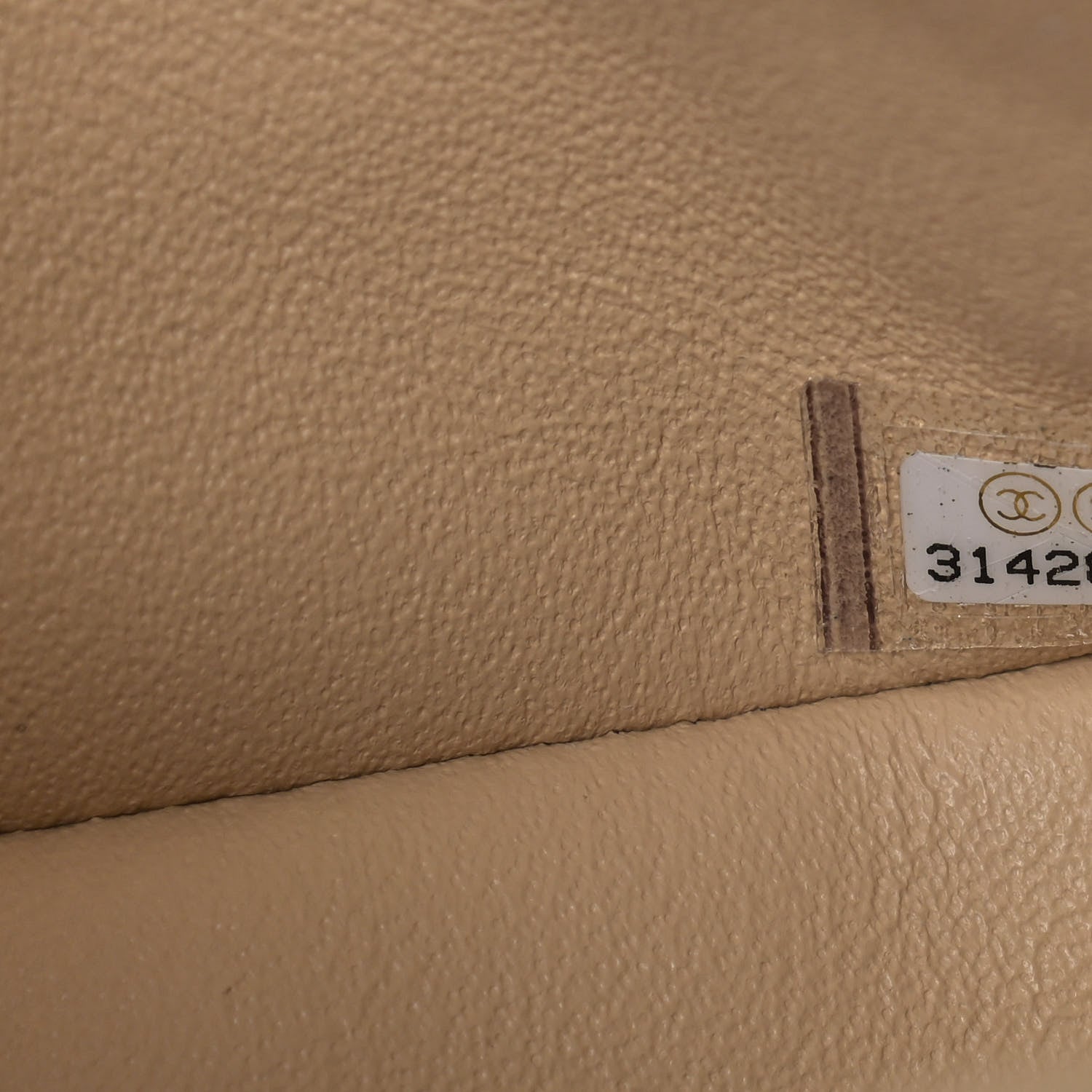 Chanel Caviar Quilted Small Double Flap Beige 9 of 9